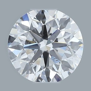 Round diamond — real photo