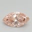 1.64 Ct. Fancy Orangy Pink Marquise Lab Grown Diamond