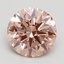 2.46 Ct. Fancy Intense Pink Round Lab Grown Diamond
