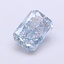 1.01 Ct. Fancy Vivid  Blue Radiant Lab Grown Diamond