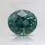 6.7x5.8mm Teal Oval Montana Sapphire