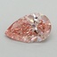 1.37 Ct. Fancy Vivid Pink Pear Lab Grown Diamond