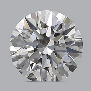 Round diamond — real photo