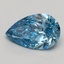 2.23 Ct. Fancy Vivid Blue Pear Lab Grown Diamond