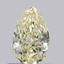 0.51 Ct. Fancy Light Yellow Pear Lab Grown Diamond
