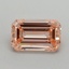 1.21 Ct. Fancy Intense Pink Emerald Lab Grown Diamond