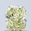 1.03 Ct. Fancy Intense Yellow Cushion Lab Grown Diamond