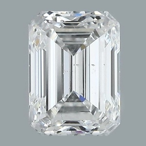 Emerald diamond — real photo