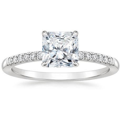 18K White Gold Petite Viviana Diamond Bridal Set (1/4 ct. tw.)