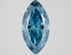 2.40 Ct. Fancy Vivid Blue Marquise Lab Grown Diamond
