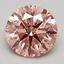2.54 Ct. Fancy Intense Pink Round Lab Grown Diamond