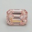 1.05 Ct. Fancy Vivid Pink Emerald Lab Grown Diamond
