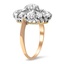 The Jewelle Ring, smalltop view on a hand