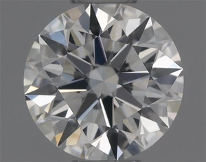 Round diamond — real photo