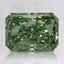 2.01 Ct. Fancy Vivid Pacific Green Radiant Lab Grown Diamond