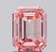 2.05 Ct. Fancy Intense  Pink Emerald Lab Grown Diamond