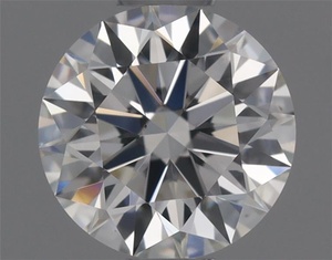 Round diamond — real photo