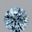 1.05 Ct. Fancy Vivid Blue Round Lab Grown Diamond