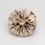1.10 Ct. Fancy Brown Round Lab Grown Diamond