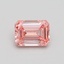 0.74 Ct. Fancy Intense Pink Emerald Lab Grown Diamond