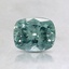 6.2x5.1mm Unheated Blue Cushion Montana Sapphire