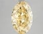 3.07 Ct. Fancy Intense Yellow Oval Lab Grown Diamond