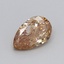 0.32 Ct. Fancy  Brown Pear Lab Grown Diamond