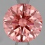 1.08 Ct. Fancy Vivid Pink Round Lab Grown Diamond
