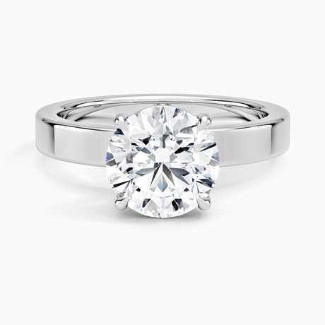 Platinum Peyton 3mm Solitaire Ring