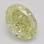 1.53 Ct. Fancy Yellow Oval Diamond