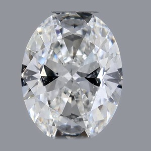 Oval diamond — real photo