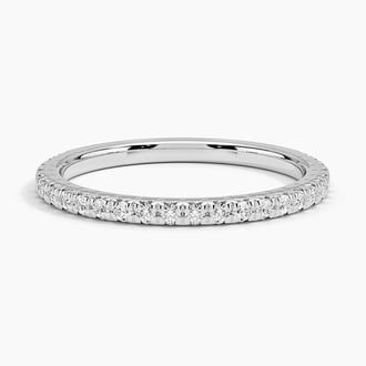 Luxe French Pavé Wedding Ring