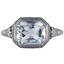 Art Deco Aquamarine Vintage Ring