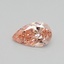 0.51 Ct. Fancy Intense Pink Pear Lab Grown Diamond