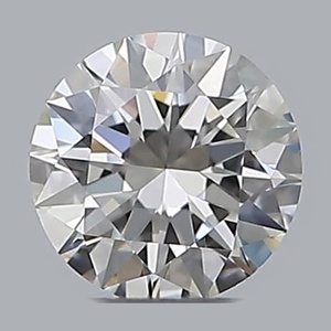 Round diamond — real photo