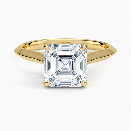 Piper Knife Edge Solitaire Ring