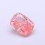1.05 Ct. Fancy Vivid  Pink Cushion Lab Grown Diamond