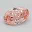 3.51 Ct. Fancy Vivid  Pink Oval Lab Grown Diamond