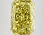 4.04 Ct. Fancy Vivid Yellow Radiant Lab Grown Diamond