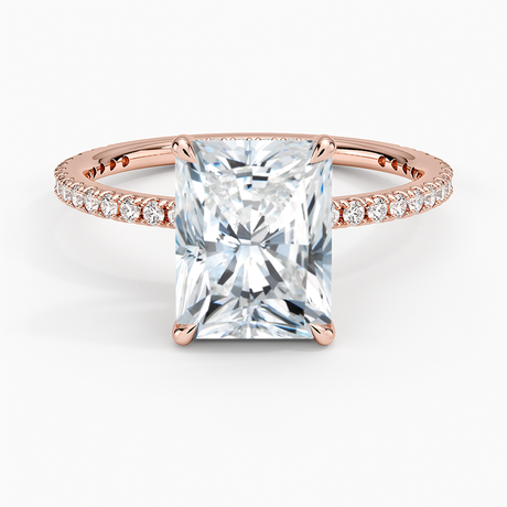 14K Rose Gold Perfect Fit Three-Quarter Diamond Ring (1/4 ct. tw.)