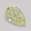1.03 Ct. Fancy Light Yellow Pear Diamond