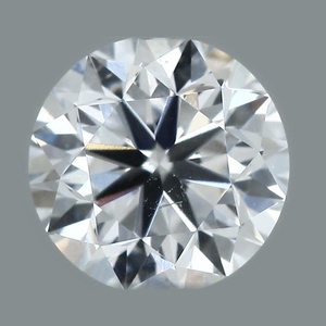 Round diamond — real photo