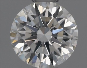 Round diamond — real photo