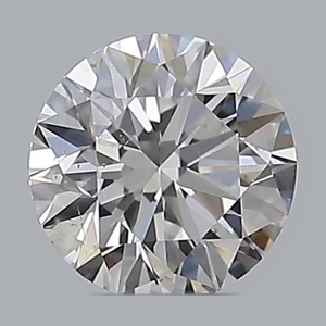 Round diamond — real photo