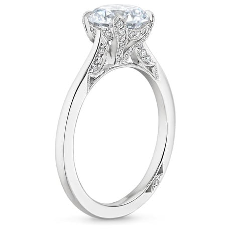 Platinum Simply Tacori Diamond Ring (1/8 ct. tw.)