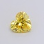 1.01 Ct. Fancy Vivid Yellow Heart Lab Grown Diamond