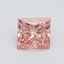 2.02 Ct. Fancy Intense Pink Princess Lab Grown Diamond