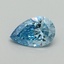 1.07 Ct. Fancy Vivid Blue Pear Lab Grown Diamond