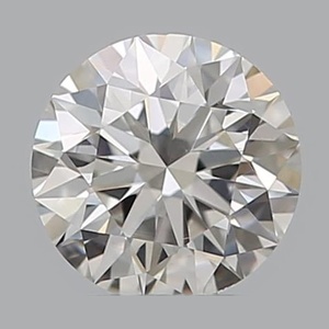 Round diamond — real photo