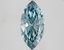 2.15 Ct. Fancy Vivid Blue Marquise Lab Grown Diamond